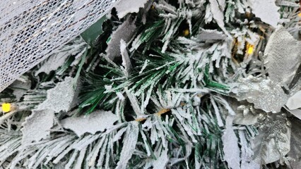 White tree, white tree detail view, white tree photo, Christmas, simple Christmas tree detail view, simple white tree