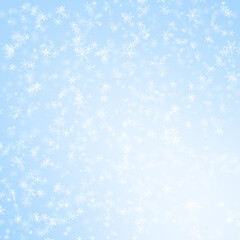 Falling Snowflake Bokeh Background – Soft Winter Glow, Winter Snowfall Bokeh – Frosty Light Background, Holiday Background, Dreamy Winter Background