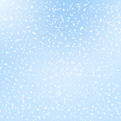 Falling Snowflake Bokeh Background – Soft Winter Glow, Winter Snowfall Bokeh – Frosty Light Background, Holiday Background, Dreamy Winter Background