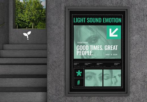 Good Times Poster Template