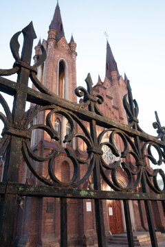 Krasoyarsk tourism in Russia, Siberia, Polish Catholic Cathedral