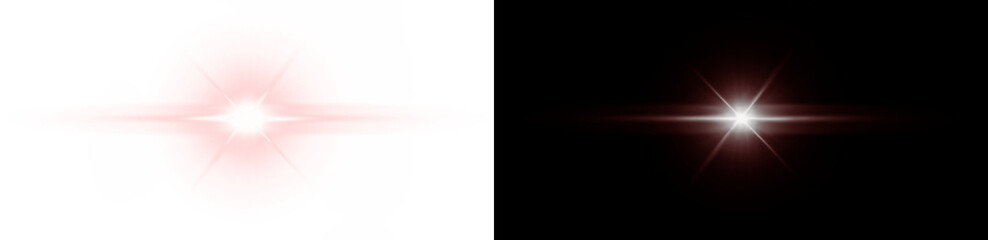 PNG Red Flare Overlay on Transparent Background for Stunning Effects