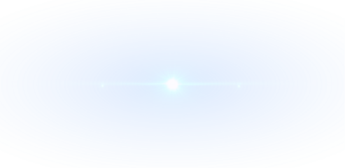 Blue Light Effect PNG Overlay with Futuristic Glow on transparent background