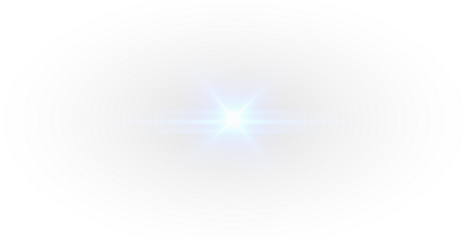 PNG Blue Starburst Overlay on Transparent Background
