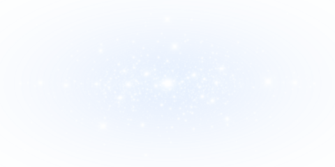 Blue Sparkle PNG with Transparent Overlay Effect on transparent background