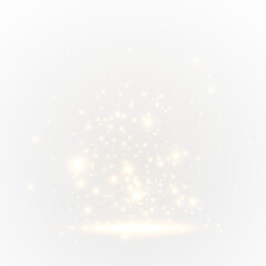 Obraz premium Gold Glitter PNG with Transparent Overlay on transparent background