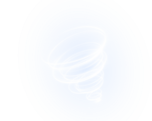PNG Swirl Overlay with Blue and White Gradient on transparent background