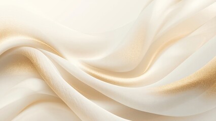 Obraz premium Elegant Wedding Gradient Background with Luxury Ivory Gold Matte Finish for Seasonal Branding