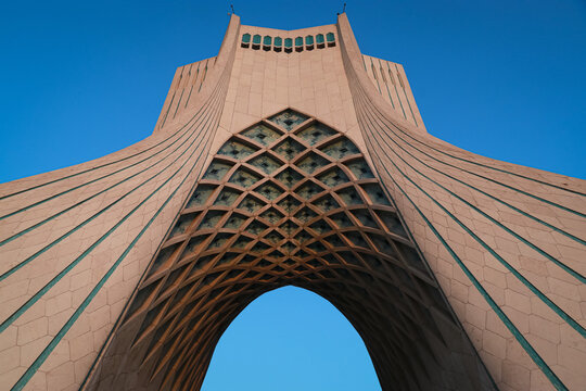 Iconic Azadi Tower in Iran - Modern Persian Architecture