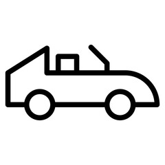 Car icon. Auto vehicle isolated. Transport icons. Automobile silhouette front view. Sedan car, vehicle or automobile symbol on white background - stock vector.