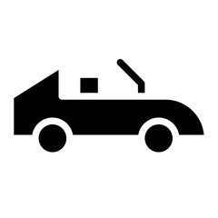 Car icon. Auto vehicle isolated. Transport icons. Automobile silhouette front view. Sedan car, vehicle or automobile symbol on white background - stock vector.