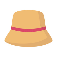 Sun Hat Vector icon which can easily modify or edit