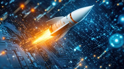 Rocket launching from complex circuit board