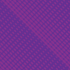  Abstract purple colour monochrome diagonal halftone pattern. Comic background. Dotted backdrop with circles, dots, point