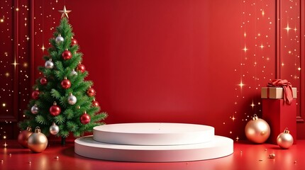 christmas table setting