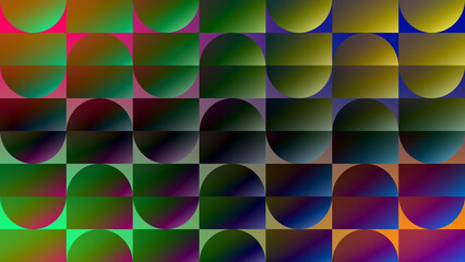 abstract geometric pattern background dark muted colors