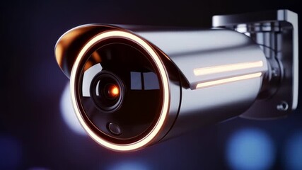 Camera systems showcase sleek design and advanced technology in modern security setups