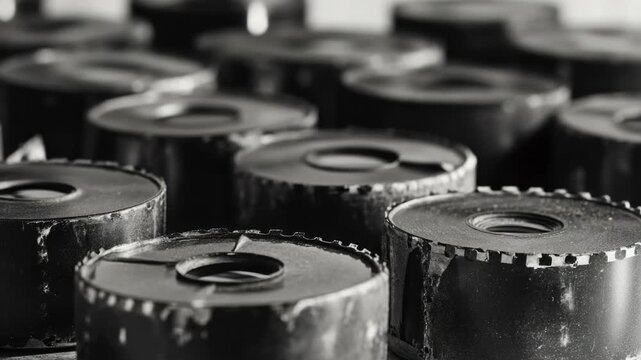 Video A close-up shot of a section of wallpaper featuring scribbled notes and doodles