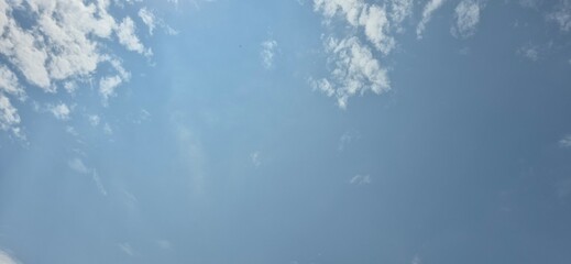 West java, indonesia - Desember 2, 2025.
Bright Tropical Morning Sky in Indonesia’s Rainy Season