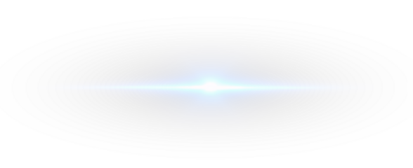 PNG Blue Light Flare Overlay with Sparkle Effect on transparent background