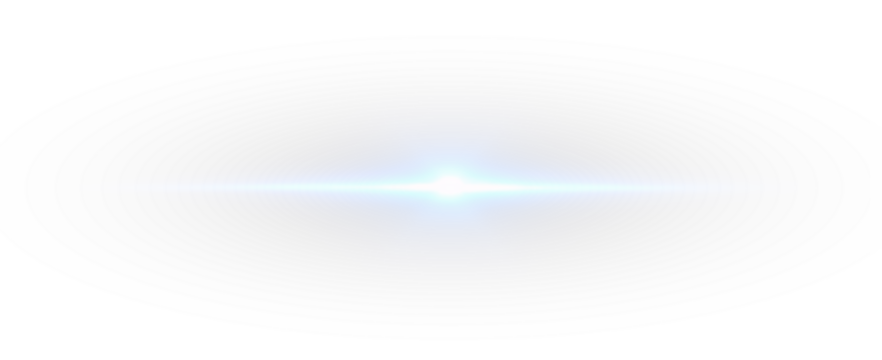 PNG Blue Light Flare Overlay with Sparkle Effect on transparent background