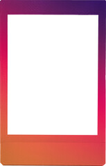 Instant Photo Frame high quality isolated	
