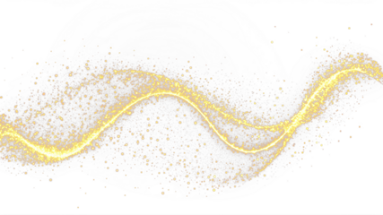 Gold Sparkle PNG with Overlay and Transparent Effect on transparent background