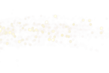 Golden sparkle PNG overlay with glowing particles on a transparent
