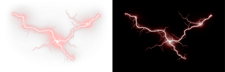 Electric impact PNG overlay with glowing discharge and storm motion, perfect for powerful compositions requiring dynamic energy accents.
