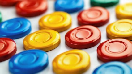 Video A collection of glass jars filled with various types of seeds, perfect for gardening or decorating