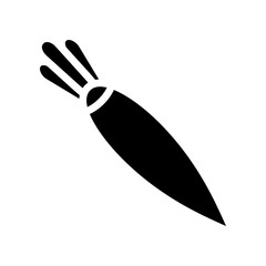 Simplified Radish Illustration Clip Art For Food, Nutrition, And Health Projects