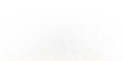 Golden glitter particles PNG overlay for transparent backgrounds, perfect for