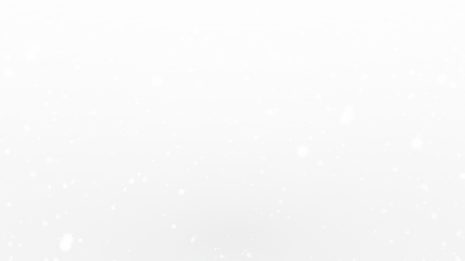 PNG Snowflake Overlay with Transparent Background for Winter Design