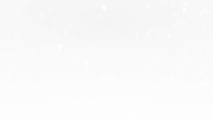 Snowfall PNG Overlay with Transparent Background