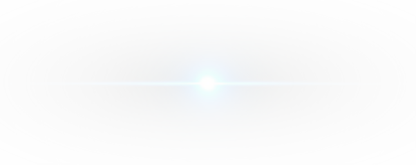 PNG Overlay with Isolated Lens Flare Effect and White Light on transparent background