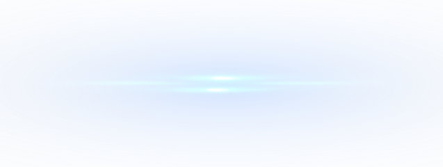 PNG Overlay with Blue Light Effect on Transparent Background