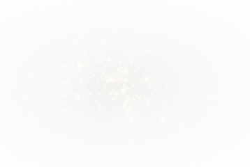 Glittering Gold PNG Overlay with Sparkle Effects on transparent background