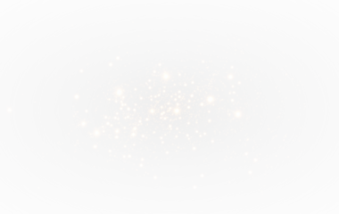 PNG Overlay of Glittering Particles with Sparkling Effect on transparent background