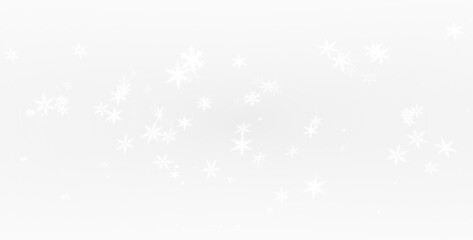 Snowflake Overlay PNG with Transparent Background
