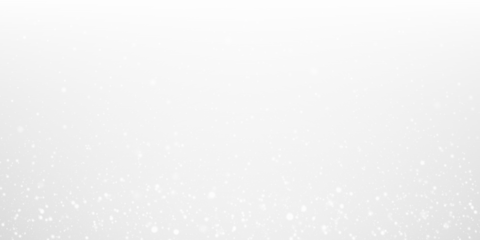 PNG Winter Snow Overlay with Transparent Falling Snowflakes on transparent background