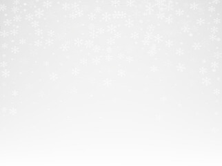 White Snowflakes PNG Overlay with Transparent Background