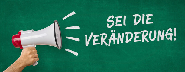 Megafon - Sei die Veränderung