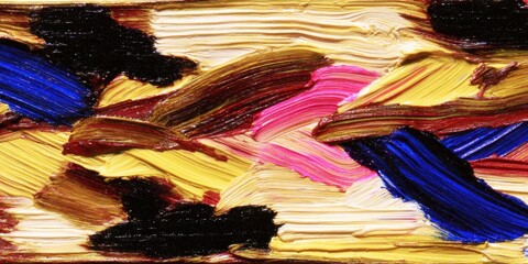 Fototapeta premium Vibrant Abstract Oil Paint Texture for Creative Projects