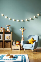 ChatGPT said:....Cozy Modern Kids Playroom Interior with Toys and Pastel Decor