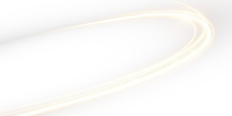 PNG Gold Swirl Overlay with Transparent Background