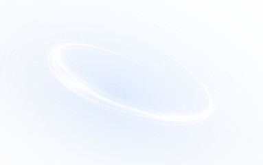 Blue Spark Swirl PNG with Transparent Overlay on transparent background