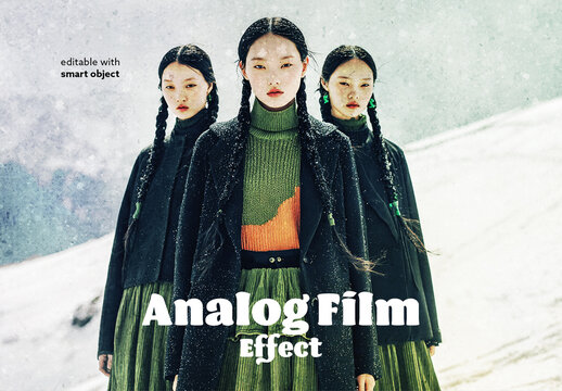 Analog Film Photo Effect