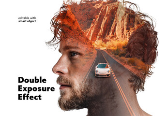 Double Exposure Photo Effect