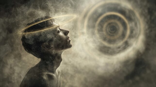 Conceptual image exploring inner conflict patterns and unstable emotional reactions.