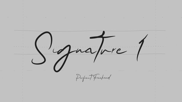 Sketch Write On Text Effect 1 - Scribble Doodle Title Animation Tool | Perfect Freehand Vector Calligraphy
